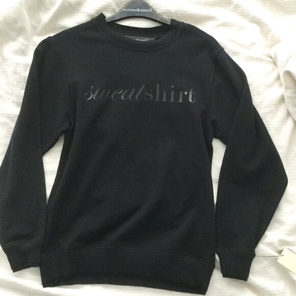 NORMA KAMALI Sweatshirt Sz. Small NEW - Picture 1 of 15